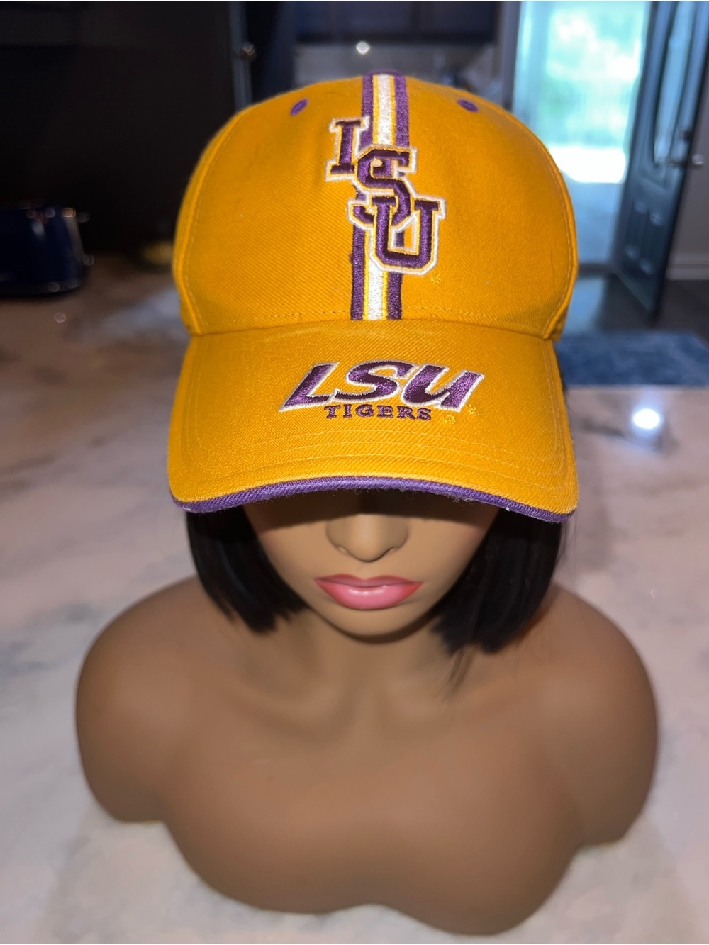 LSU Tigers Gold Baseball Cap - Picture 2 of 6